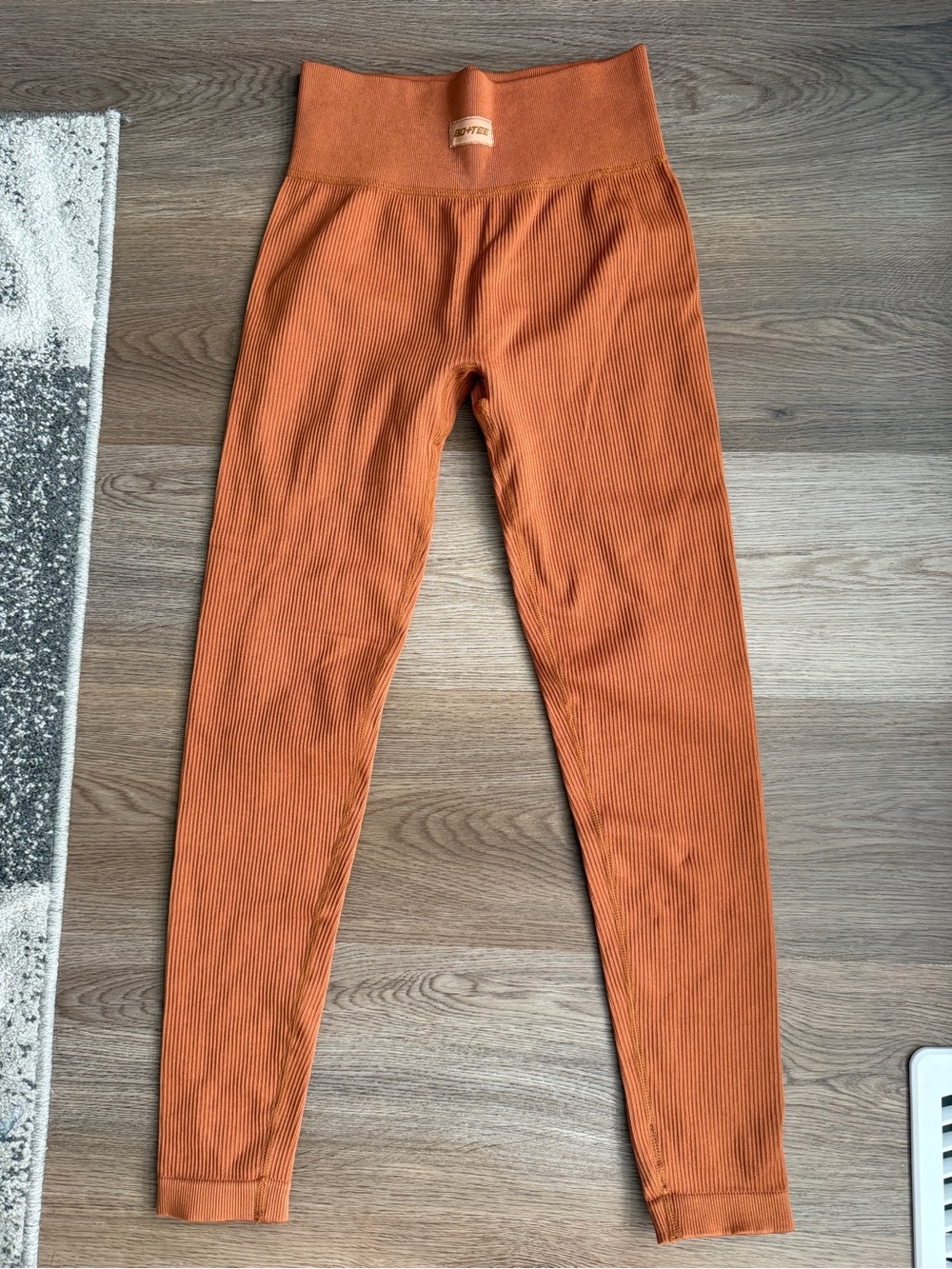 Bo+Tee Ribbed Seamless Leggings - Picture 2 of 7